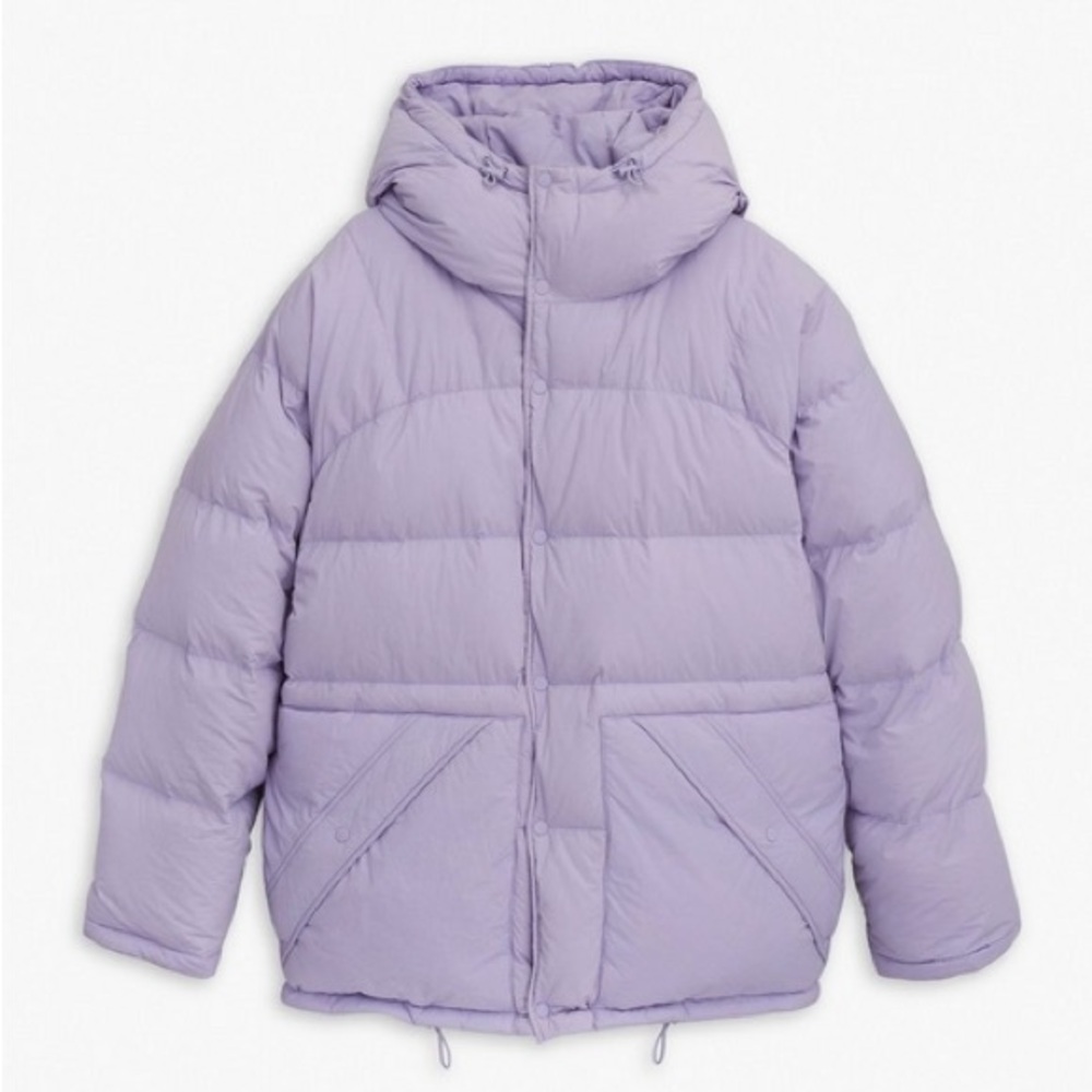 Marc Jacobs THE LONG PUFFER Iced Lavender MSRP $1295 NWT Size XXS‎